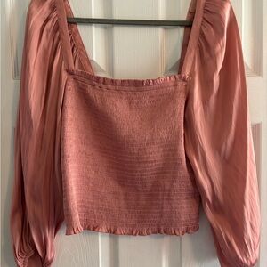 J. Crew Elegant Salmon Women's Top